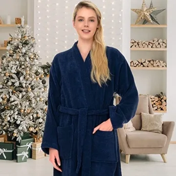 TowelSelections Women's Luxury Terry Cloth Bathrobe