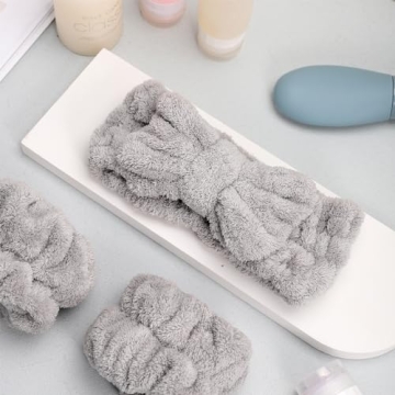 BESARME 3-Piece Face Wash Headband Set for Women