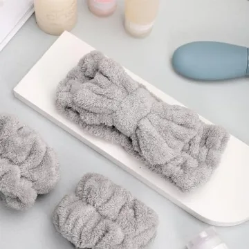 BESARME 3-Piece Face Wash Headband Set for Women