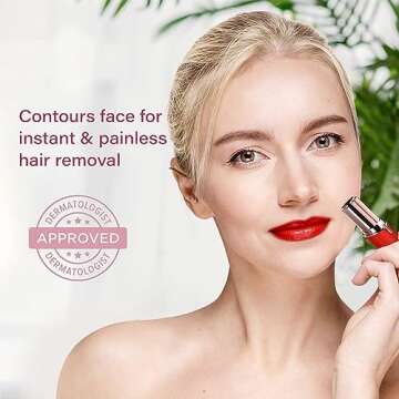 VISOFO Facial Hair Remover for Painless Daily Grooming