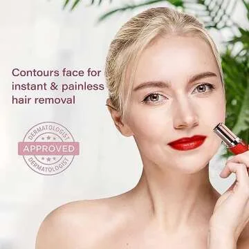 VISOFO Facial Hair Remover for Painless Daily Grooming