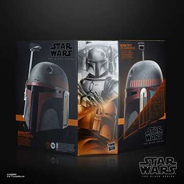 STAR WARS The Black Series Boba Fett (Re-Armored) Premium Electronic Helmet, The Mandalorian Rolepla...