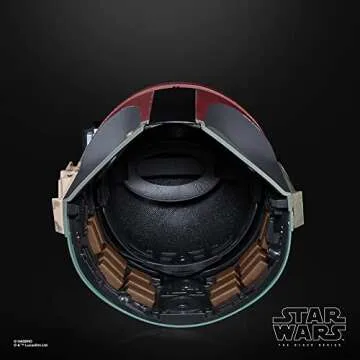 STAR WARS The Black Series Boba Fett (Re-Armored) Premium Electronic Helmet, The Mandalorian Roleplay Collectible for Kids Ages 14 and Up