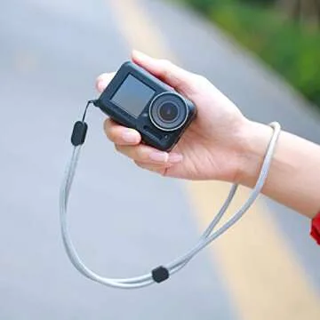 Soft Silicone Protective Case with Lens Cap for DJI Osmo Action, Prevent Dust Water Scratch