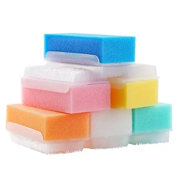 Sensory Brush (6 Pack): Gentle Baby Bath Scrubber Set for Cradle Cap Relief