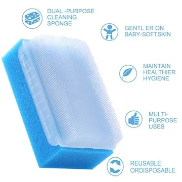 Sensory Brush 6 Pack Gentle Baby Bath Scrubbers