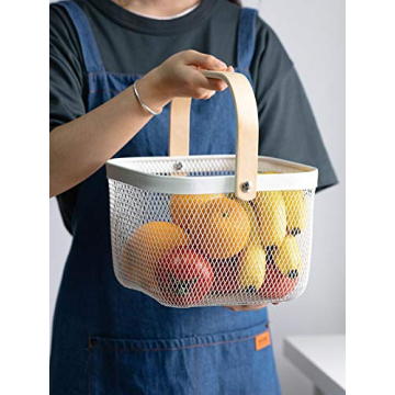 AJIODA Metal Mesh Baskets for Home Organization