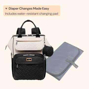 BabbleRoo Diaper Bag Backpack: Chic & Functional Gear