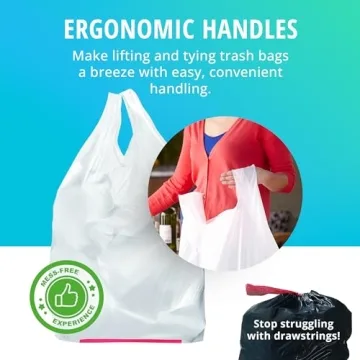 Hippo Sak Plant-Based Garbage Bags - Eco Friendly & Strong