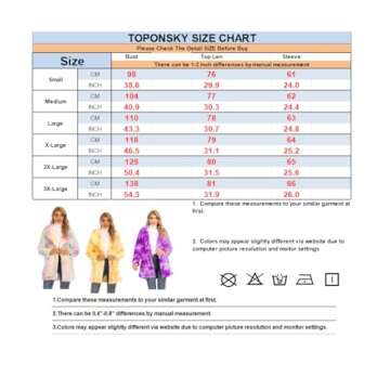 Stylish and Warm TOPONSKY Furry Jacket for Women