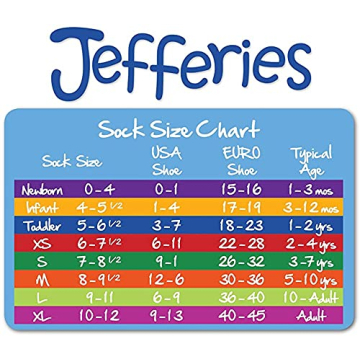 Jefferies Newborn Turn Cuff Bootie Socks - 6 Pair Pack