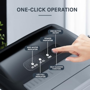 Kismile Countertop Nugget Ice Maker Machine Black