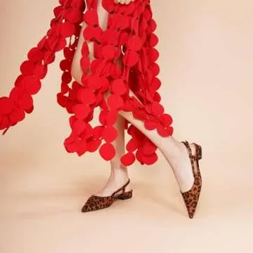 C.Paravano Slingback Flats - Stylish Comfort for Women