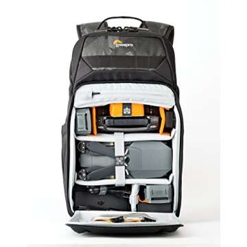 Lowepro DroneGuard BP 200 - A lightweight drone backpack for DJI Mavic Pro/Mavic Pro Platinum with space for 2L hydration reservoir