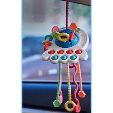 Ricarto Baby Montessori Sensory Toys - Toddler Travel Toys Educational Learning Activities - Gifts for 6 9 12 18 Month Age 1 2 3 Year Old Boys Girls Birthday Infant Toys