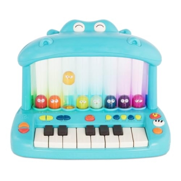 Hippo Pop Musical Keyboard by B. Toys – Bright Fun for Kids