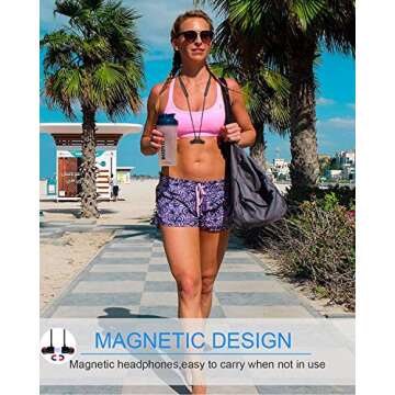 NANAMI Bluetooth Headphones - Waterproof Sports Earbuds