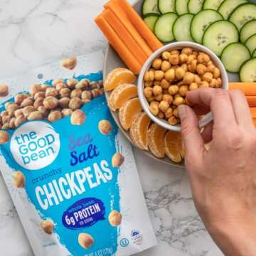 The Good Bean Crunchy Chickpeas - Healthy Snack Option