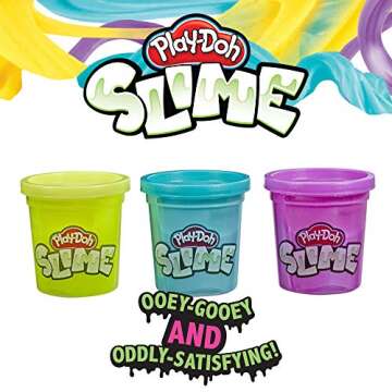 Play-Doh Slime 30 Can Pack - Assorted Rainbow Colors for Ages 3 & Up (Amazon Exclusive)
