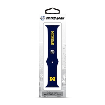 SOAR NCAA 42mm Apple Watch Band, Michigan Wolverines
