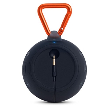 JBL Clip 2 Waterproof Portable Bluetooth Speaker (Black)