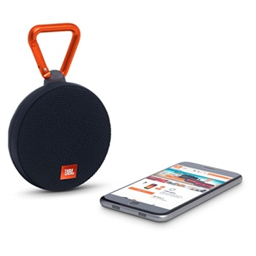 JBL Clip 2 Waterproof Portable Bluetooth Speaker (Black)