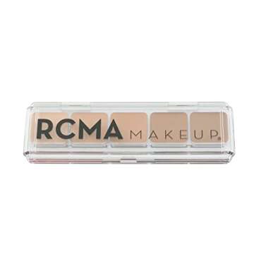 RCMA Shinto 5 Part Series Favorites Palette, Perfect Base for Professional Makeup Artists, Foundation Highlight or Contour, Long-Lasting Everyday Makeup