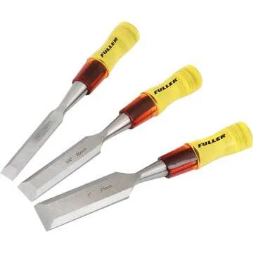 Fuller 3-Piece Chisel Set for Woodworking