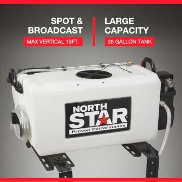 Powerful 26-Gallon NorthStar ATV Sprayer with Dual Nozzles