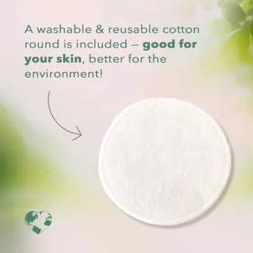 Nourish Organic Moisturizing Shea Butter – Organic Fair Trade Certified Shea Butter for Sensitive Skin Care, Face Care & Hair Care, 5.2 Oz Jar + Washable Cotton Round