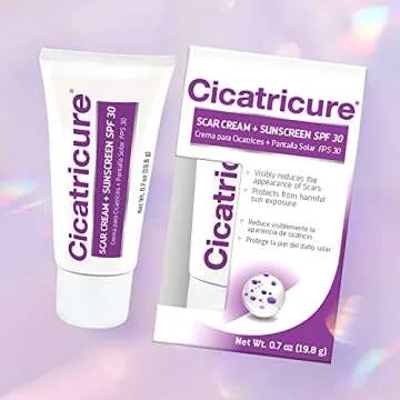 Effective Cicatricure Scar Cream with Sunscreen SPF 30