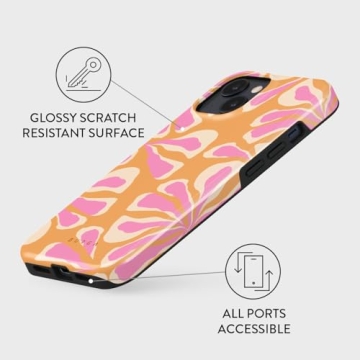 iPhone 15 Protective & Trendy BURGA Case - Shop Now