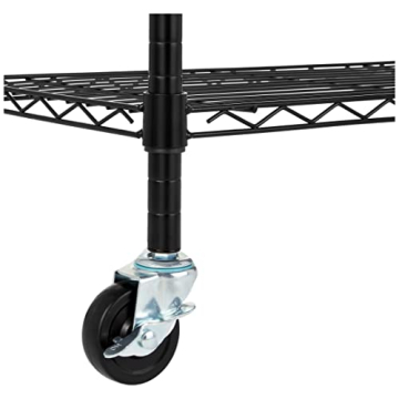 Amazon Basics 4-Shelf Adjustable Heavy-Duty Storage Rack