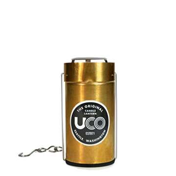UCO Brass Candle Lantern: Essential Lighting for Outdoors