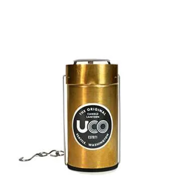 UCO Brass Candle Lantern: Essential Lighting for Outdoors