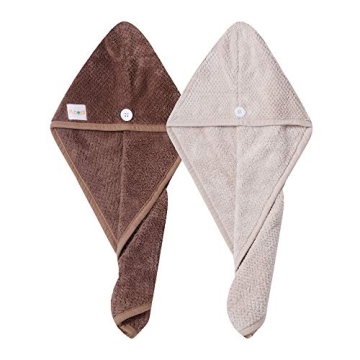 Quick Dry Microfiber Hair Towels for Gentle Hair Care