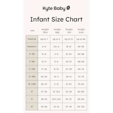 KYTE BABY Unisex Footie, Rayon Made From Bamboo- Snap Closure (Newborn, Storm)