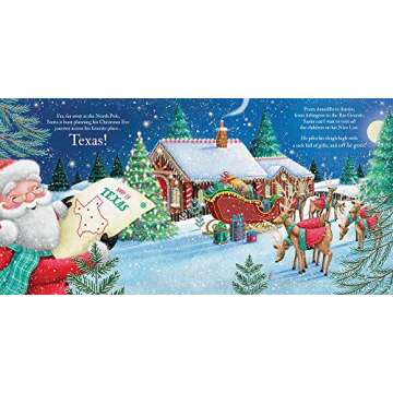 Twas the Night Before Christmas in Texas: A Texas Twist on Holiday Fun for Kids 4-8