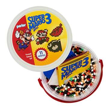 Perler Craft Bead Bucket Activity Kit - Super Mario Brothers (5003 pcs)
