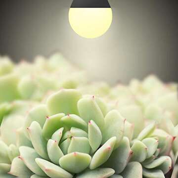 mfxmf 4 Pack LED Grow Light Bulb A19 Bulb, Full Spectrum Plant Light Bulb, 9W E26 Grow Bulb Replace ...