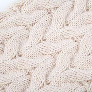 Sunnyglade Knitted Christmas Stockings - Perfect for Holiday Decor