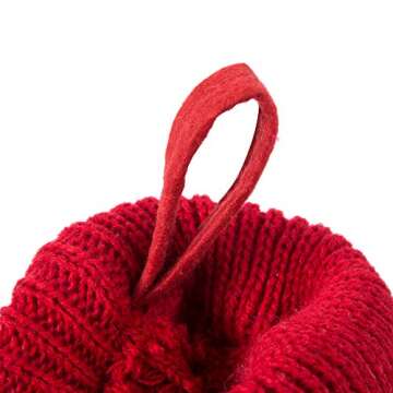 Sunnyglade Knitted Christmas Stockings - Perfect for Holiday Decor