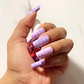 BTArtbox 500PCS Clear Fake Nails for Salon Quality Nail Art