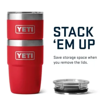 YETI Rambler 8 oz Stackable Cup Perfect for Hot & Cold Drinks