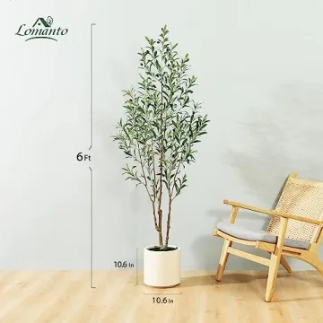 Artificial Olive Tree 6ft for Home Decor & Gifts