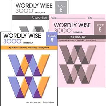 Wordly Wise 3000 Grade 8 SET - Comprehensive Vocabulary Development