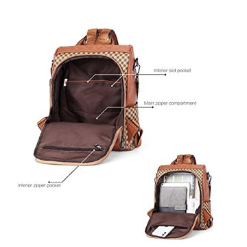 Stylish Telena Anti Theft Backpack Purse for Women