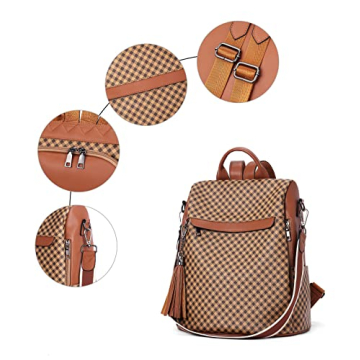 Stylish Telena Anti Theft Backpack Purse for Women