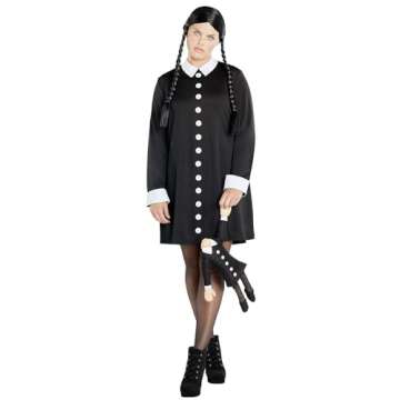Spirit Halloween Adult Wednesday Addams Costume - XL