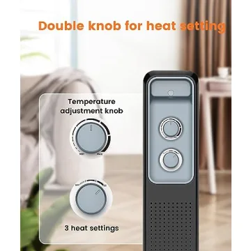 Cozy Joy Pebble Oil Filled Radiator Heater for Comfortable Warmth